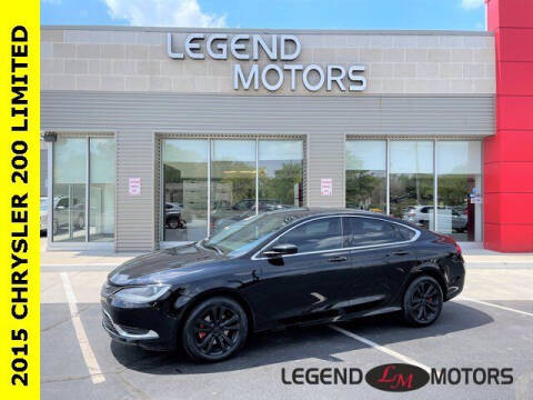2015 Chrysler 200 for sale at Legend Motors of Detroit - Legend Motors of Waterford in Waterford MI
