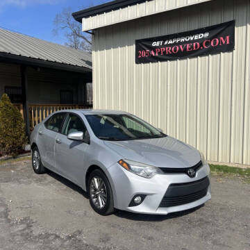 2014 Toyota Corolla for sale at FIRST CLASS AUTO SALES in Bessemer AL