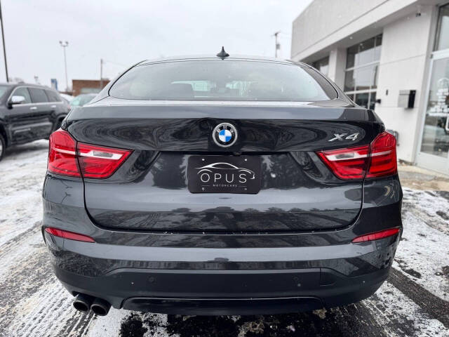 2017 BMW X4 for sale at Opus Motorcars in Utica, MI