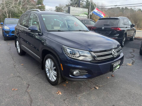 2016 Volkswagen Tiguan for sale at Tri Town Motors in Marion MA