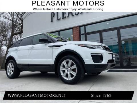 2018 Land Rover Range Rover Evoque for sale at Pleasant Motors in New Bedford MA
