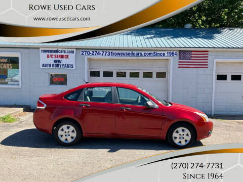 2009 Ford Focus for sale at Rowe Used Cars in Beaver Dam KY