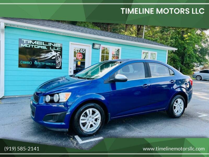 2013 Chevrolet Sonic for sale at Timeline Motors LLC in Clayton NC
