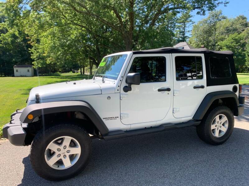 2016 Jeep Wrangler Unlimited for sale at 41 Liberty Auto in Kingston MA