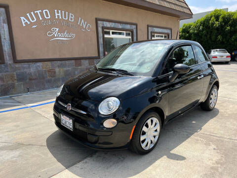 2015 FIAT 500 for sale at Auto Hub, Inc. in Anaheim CA