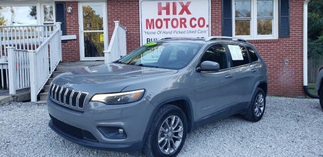 2020 Jeep Cherokee for sale at Hix Motor Co in Jacksonville, NC