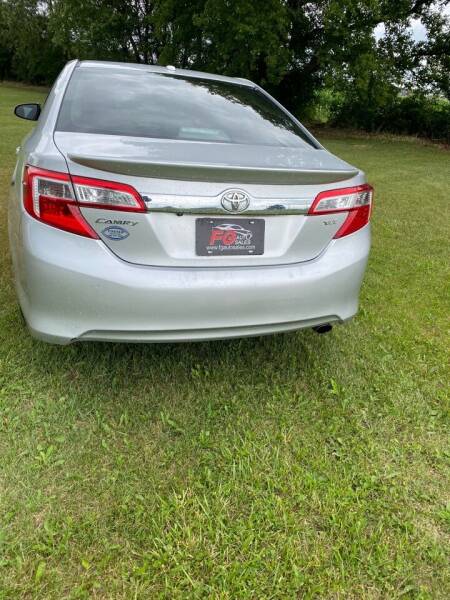 2012 Toyota Camry for sale at F G Auto Sales in Osseo WI