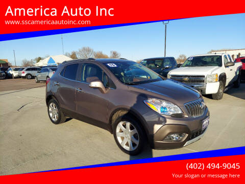 2015 Buick Encore for sale at America Auto Inc in South Sioux City NE