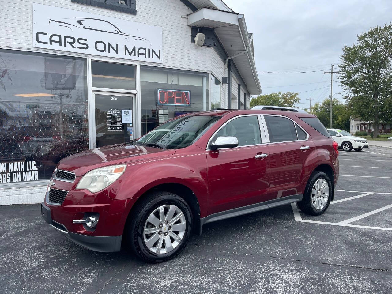 2011 Chevrolet Equinox for sale at Cars On Main in Findlay, OH