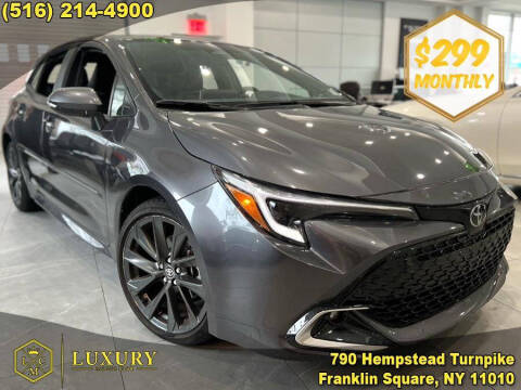2024 Toyota Corolla Hatchback for sale at LUXURY MOTOR CLUB in Franklin Square NY