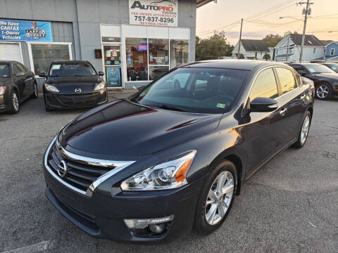 2013 Nissan Altima for sale at AutoPro Virginia LLC in Virginia Beach VA