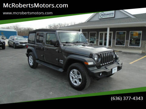 2018 Jeep Wrangler Unlimited for sale at McRobertsMotors.com in Warrenton MO