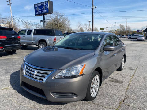2015 Nissan Sentra for sale at Brewster Used Cars in Anderson SC