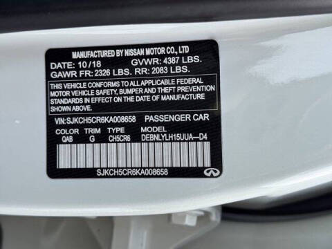 2019 Infiniti QX30 Essential