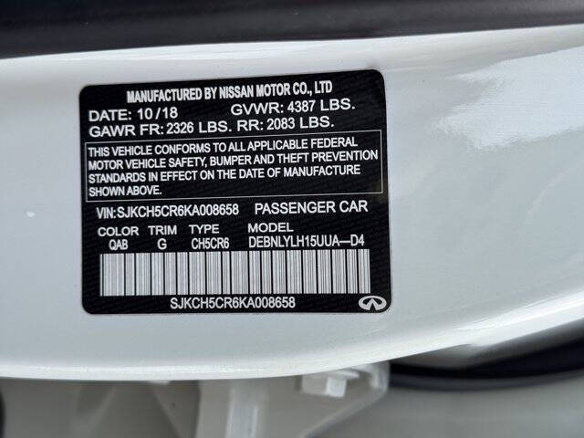 2019 Infiniti QX30 Essential