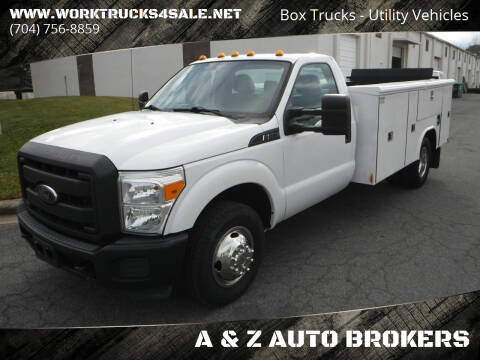 2014 Ford F-350 Super Duty for sale at A & Z AUTO BROKERS in Charlotte NC
