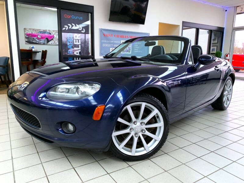 2008 Mazda MX-5 Miata for sale at SAINT CHARLES MOTORCARS in Saint Charles IL