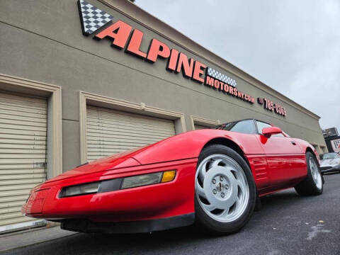 1992 Chevrolet Corvette for sale at Alpine Motors Certified Pre-Owned in Wantagh NY