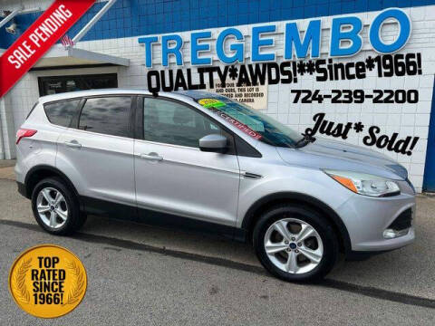 2014 Ford Escape for sale at TREGEMBO MOTORS in Bentleyville PA