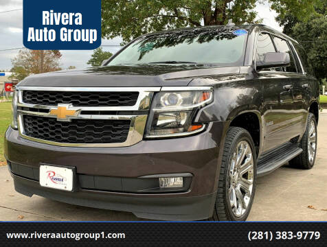 2016 Chevrolet Tahoe for sale at Rivera Auto Group in Spring TX