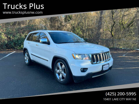 2011 Jeep Grand Cherokee for sale at Trucks Plus in Seattle WA