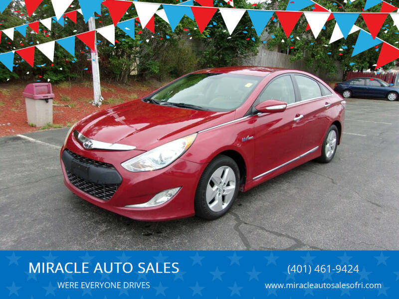 2011 Hyundai Sonata Hybrid for sale at MIRACLE AUTO SALES in Cranston RI