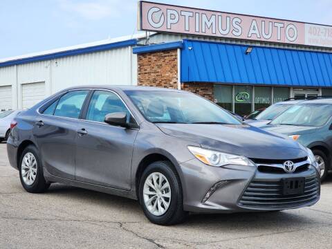 2017 Toyota Camry for sale at Optimus Auto in Omaha NE