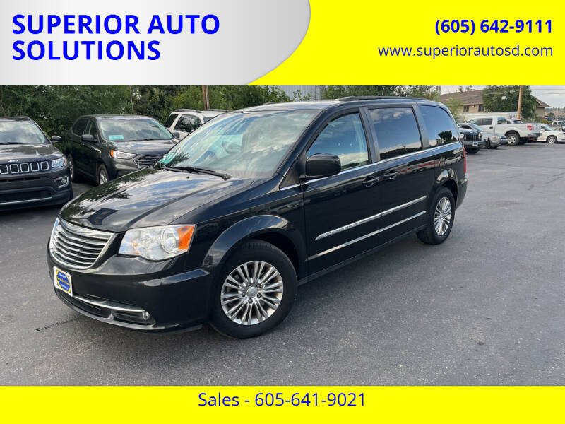 2016 Chrysler Town and Country for sale at SUPERIOR AUTO SOLUTIONS in Spearfish SD
