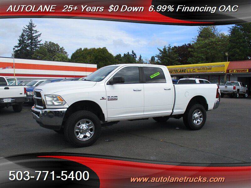 2014 RAM 2500 for sale at AUTOLANE in Portland OR