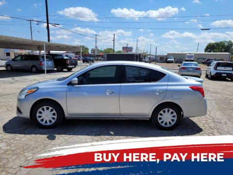2016 Nissan Versa for sale at Meadows Motor Company in Cleburne TX