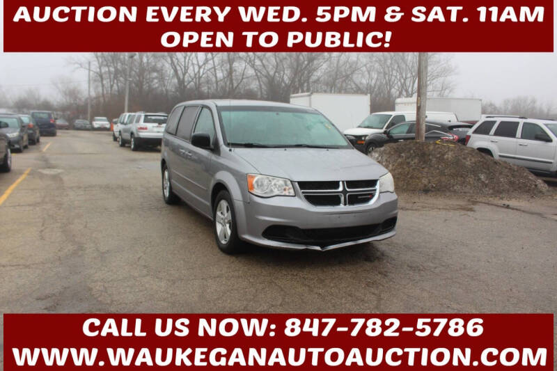 2013 Dodge Grand Caravan for sale at Waukegan Auto Auction in Waukegan IL