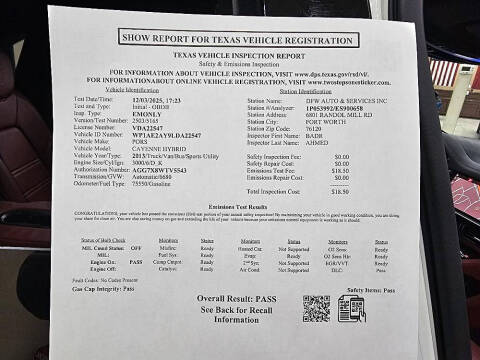 2020 Porsche Cayenne E-Hybrid