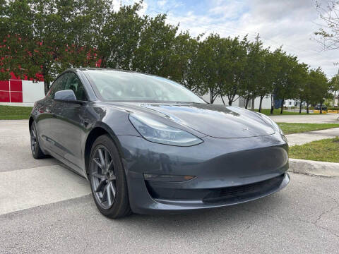 2022 Tesla Model 3 for sale at HIGH PERFORMANCE MOTORS in Hollywood FL