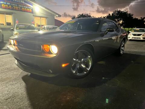 2012 Dodge Challenger for sale at Auto Loans and Credit in Hollywood FL