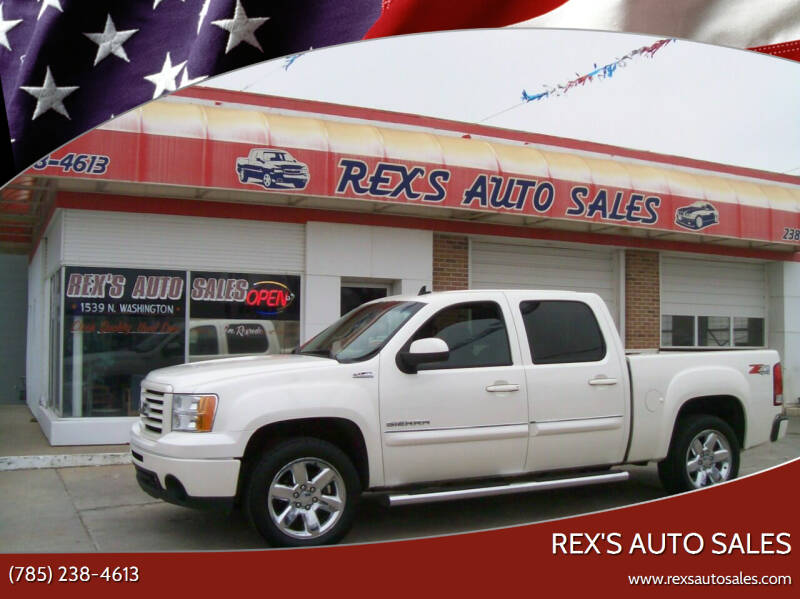 2013 GMC Sierra 1500 for sale at Rex's Auto Sales in Junction City KS