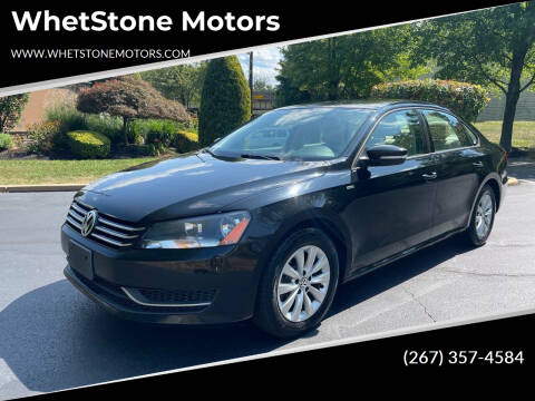 2014 Volkswagen Passat for sale at WhetStone Motors in Bensalem PA