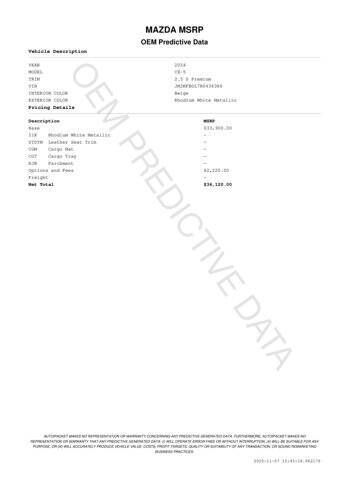 2024 Mazda CX-5 2.5 S Premium