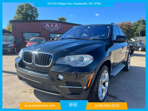 2013 BMW X5 for sale at A & A Auto Sales in Fayetteville AR