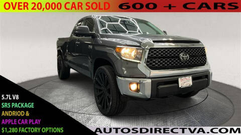 2020 Toyota Tundra for sale at AUTOS DIRECT OF FREDERICKSBURG in Fredericksburg VA
