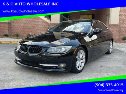 2012 BMW 3 Series for sale at K & O AUTO WHOLESALE INC in Jacksonville FL