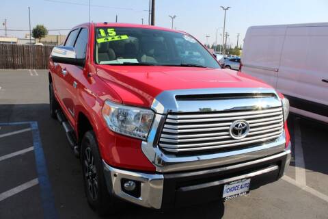 2015 Toyota Tundra for sale at Choice Auto & Truck in Sacramento CA