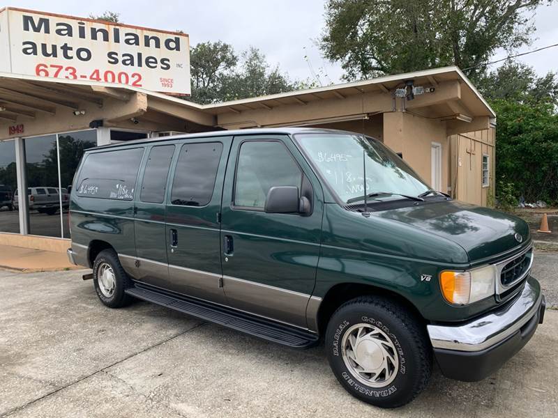 2001 Ford E-Series Wagon for sale at Mainland Auto Sales Inc in Daytona Beach FL