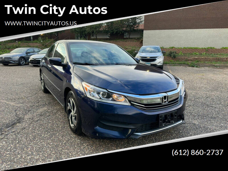 2016 Honda Accord for sale at Highline Auto Sales in Maplewood MN