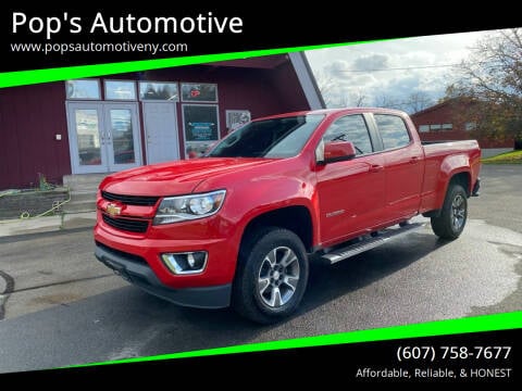2016 Chevrolet Colorado for sale at Pop's Automotive in Homer NY