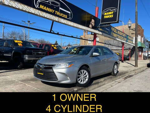 2015 Toyota Camry for sale at Manny Trucks in Chicago IL