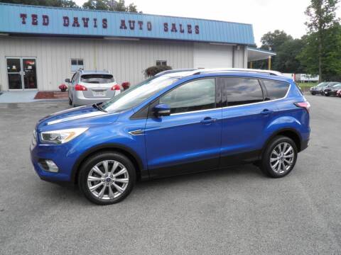 2018 Ford Escape for sale at Ted Davis Auto Sales in Riverton WV