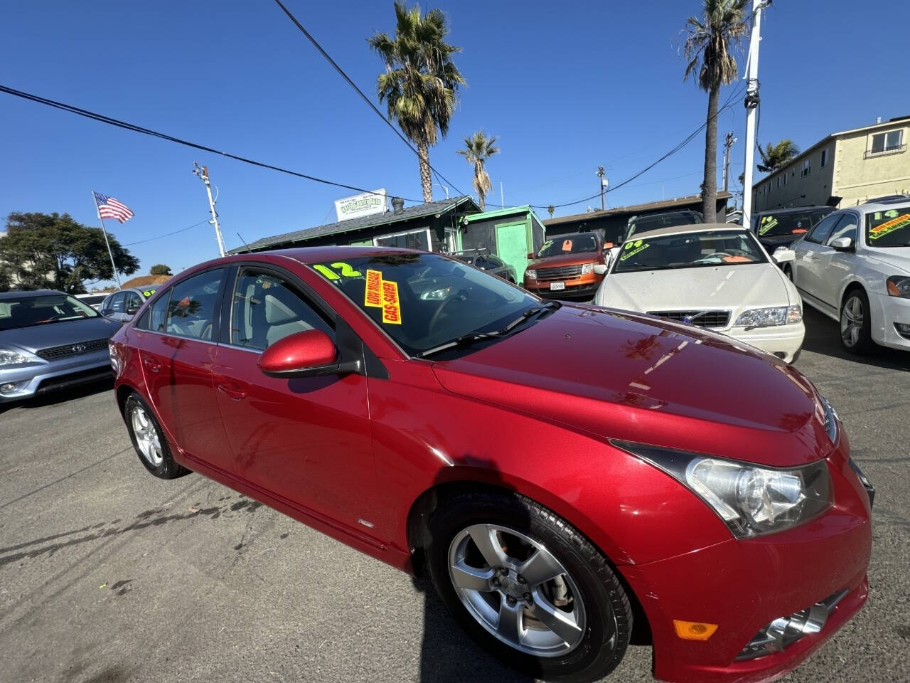 2012 Chevrolet Cruze for sale at North County Auto in Oceanside, CA