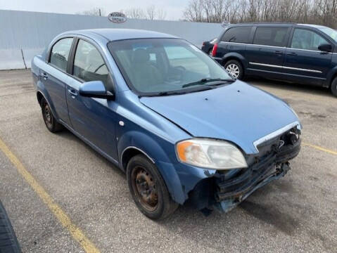 2008 Chevrolet Aveo for sale at WELLER BUDGET LOT in Grand Rapids MI