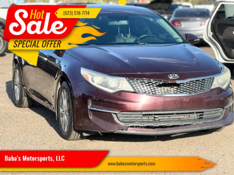 2017 Kia Optima for sale at Baba's Motorsports, LLC in Phoenix AZ