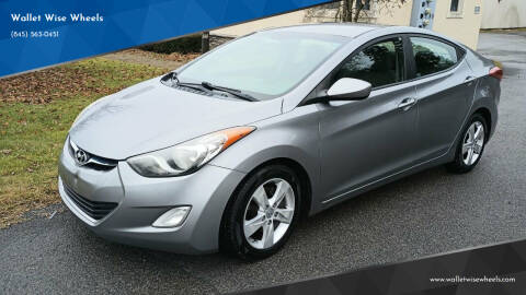 2012 Hyundai Elantra for sale at Wallet Wise Wheels in Montgomery NY